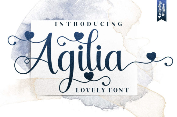 Agilia Font: Elevate Your Brand with Modern Handwritten Typography