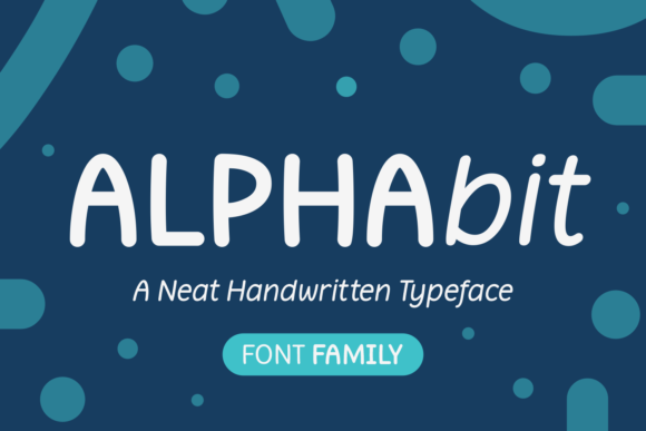 Alphabit: A Handwritten Font for Editorial Design