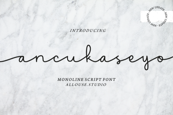 Ancukaseyo Font: A Handwritten Typeface That Elevates Your Brand