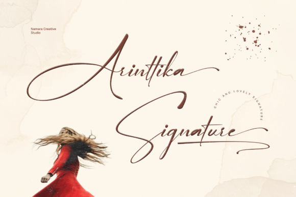 Arinttika Signature: The Typeface That Elevates Your Campaign