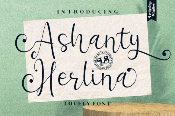 Ashanty Herlina: A Script Font for Creative Projects