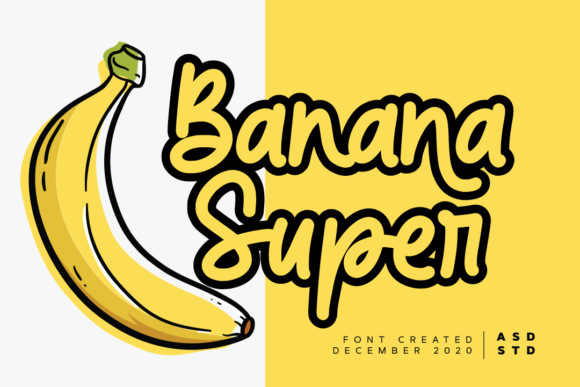 Banana Super: A Sweetly Versatile Font for Campaign Designers
