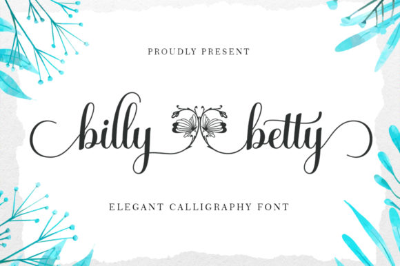 Billy Betty Font: Elegant Script for Web Design