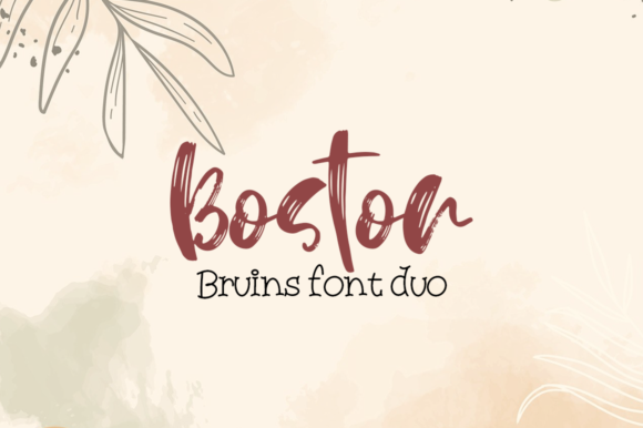 Boston Bruins Font Review: A Quirky Duo for Creative Branding