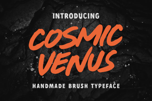 Cosmic Venus: A Bold Font for Creative Projects