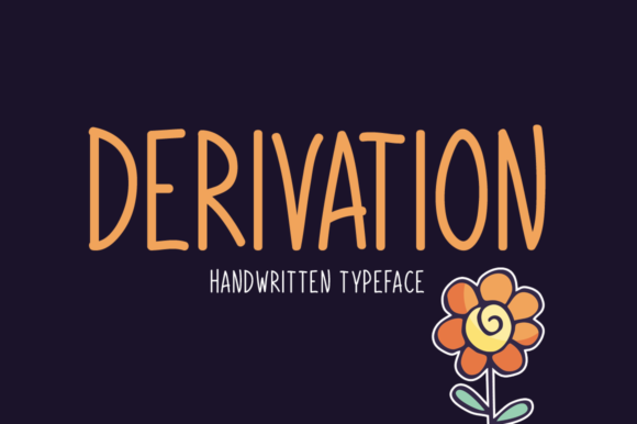 Derivation Font: A Playful Typeface for Creative Campaigns
