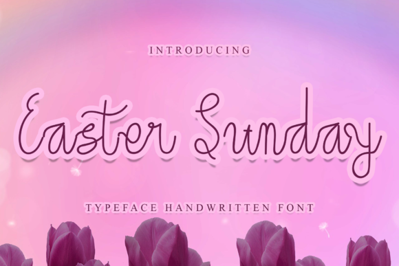 Easter Sunday: A Stylish Handwritten Font for Campaign Design