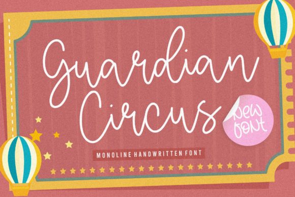 Guardian Circus Font: A Creative Edge