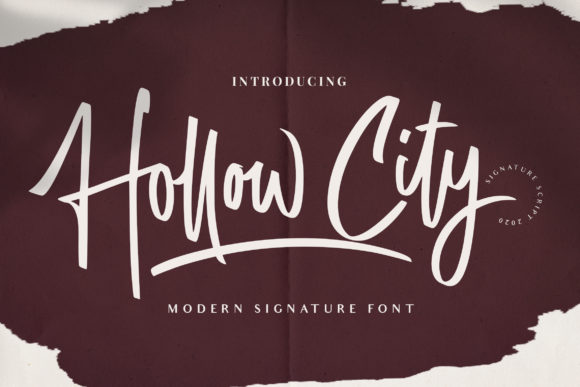 Hollow City Font: A Sweet Script for Creative Makers