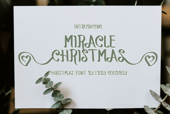 Miracle Christmas: A Premium Script Font for Memorable Branding