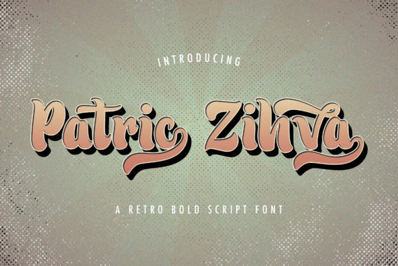 Patric Zihva Font: A Bold Script for Editorial Elegance