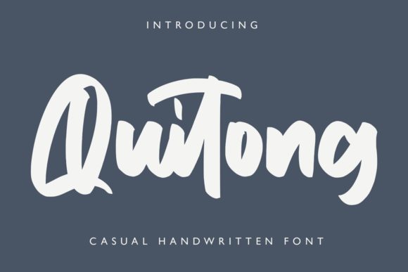 Quitong Font: A Bold Choice for Memorable Brand Content