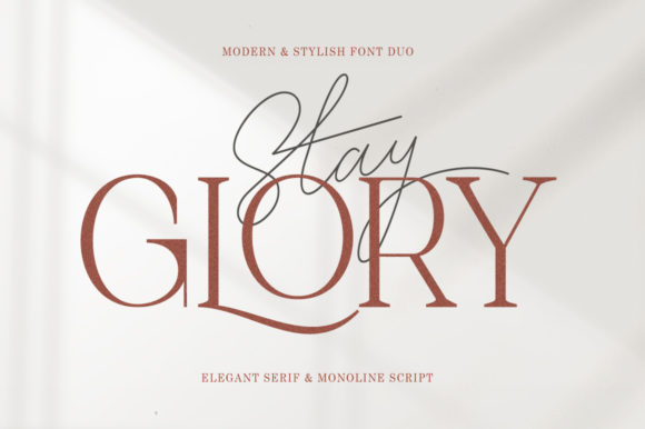 Stay Glory Typeface: A Versatile Font for Editorial Design