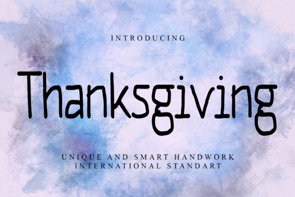 Thanksgiving Font: A Handwritten Typeface That Elevates Campaigns