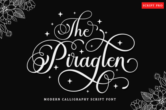 The Piraglen Font: A Charming Script for Creative Makers