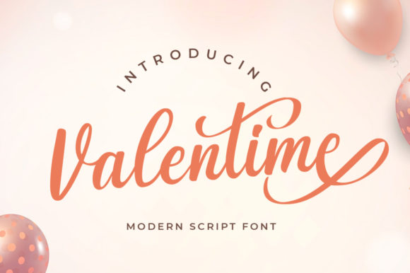 Valentime Font – A Handwritten Typeface for Business Branding
