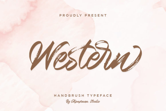 Western Font: A Delightful Handwritten Typeface for Branding Projects